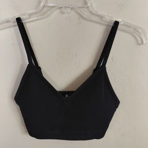 Spiritual Gangster Ribbed Row Seamless Sports Bra. NWOT